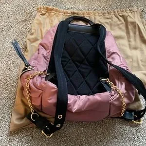 Burberry rucksack backpack, pink, near new with dust bag and receipt Burberry | Bags | Burberry Rucksack Backpack Pink Near New  main image 3